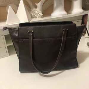 Beautiful brown tutilo office or laptop bag